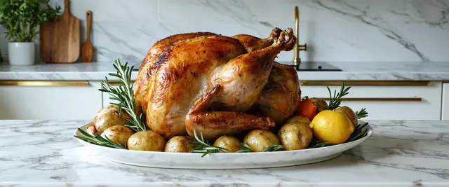 Lemon Garlic Roasted Chicken